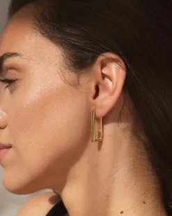 Alex Rectangle Earrings