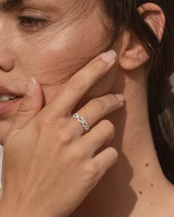 Anillo Plata Circonitas Brisa