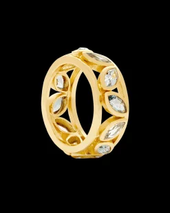 Anillo Topacio Azul Papua