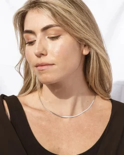 Boa Silver Chain Necklace