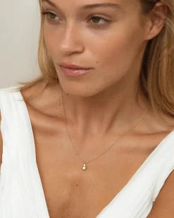 Collar Birthstone Agosto - Peridoto