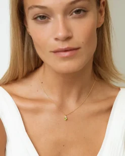 Collar Birthstone Agosto - Peridoto