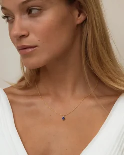 Collar Birthstone Septiembre - Zafiro