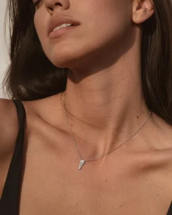 Collar Plata Circonitas Aire