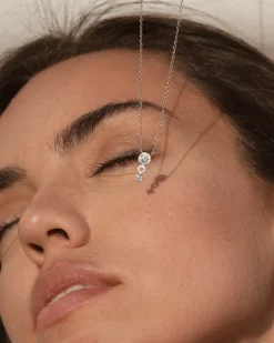 Collar Plata Circonitas Aire