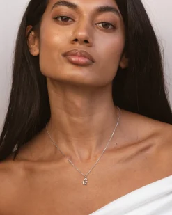 Collar Plata Letra G