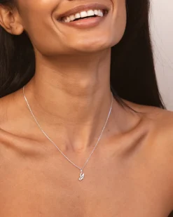 Collar Plata Letra Y