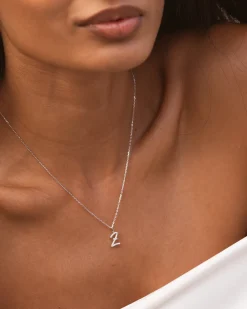 Collar Plata Letra Z