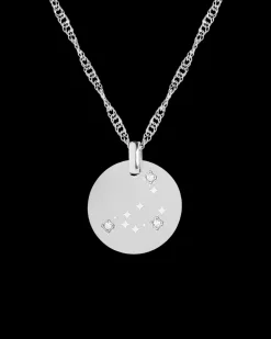 Collar Plateado Zodiaco Capricornio