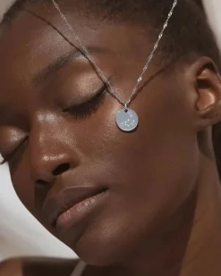 Collar Plateado Zodiaco Capricornio