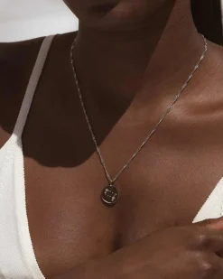 Collar Plateado Zodiaco Géminis