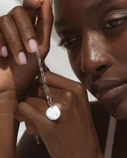 Collar Plateado Zodiaco Géminis