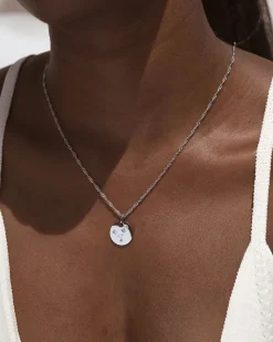 Collar Plateado Zodiaco Piscis