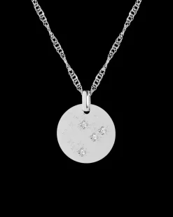 Collar Plateado Zodiaco Sagitario