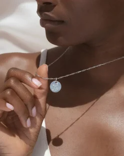 Collar Plateado Zodiaco Virgo