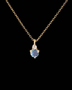 December Birthstone Necklace - Tanzanite