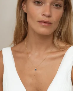 December Birthstone Necklace - Tanzanite