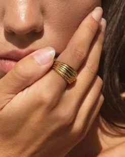Golden Kat Ring