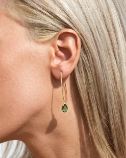 Kokod Green Jade Earrings