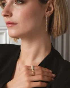 Long Sonnette Earrings