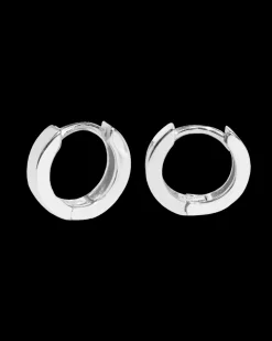 Mini Liza Silver Hoops