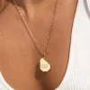 Moon Medal Necklace