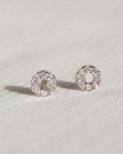 Pendiente Plata Mini Circle