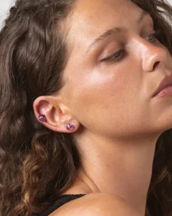Pendientes Amatista Nude