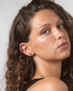 Pendientes Amatista Nude