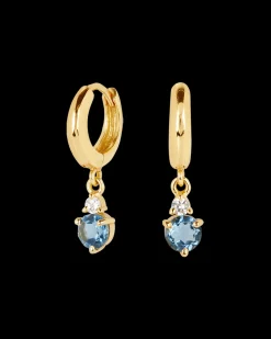 Pendientes Birthstone Diciembre - Tanzanita