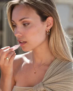 Pendientes Birthstone Enero - Granate