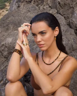 Pendientes Ojo De Tigre Bastet