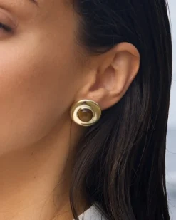 Pendientes Ojo De Tigre Hathor