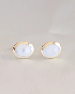 Pendientes Piedra Lunar Kau