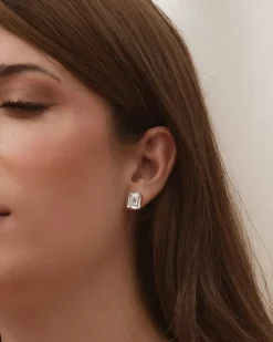 Pendientes Plata Circonita Lucia