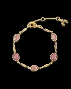 Pulsera Cuarzo Rosa Coralie