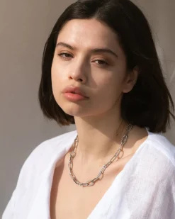 Silver Chainet Necklace