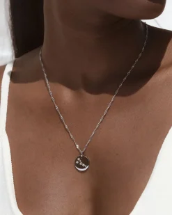 Taurus Zodiac Silver Necklace