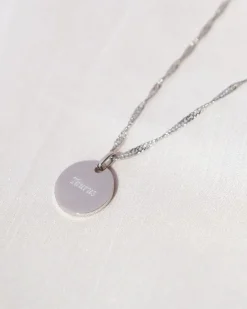 Taurus Zodiac Silver Necklace